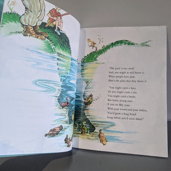 1947, 1974 McElligot's Pool Banned Dr Seuss softcover book Vintage Collectible - Picture 5 of 6